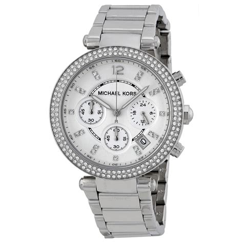 michael kors chronograph parker ladies watch|Michael Kors mk5353 ladies watch.